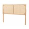 Bali & Pari Aurelia Modern Bohemian Natural Rattan Queen Size Headboard 236-13315-ZORO - alternate 1